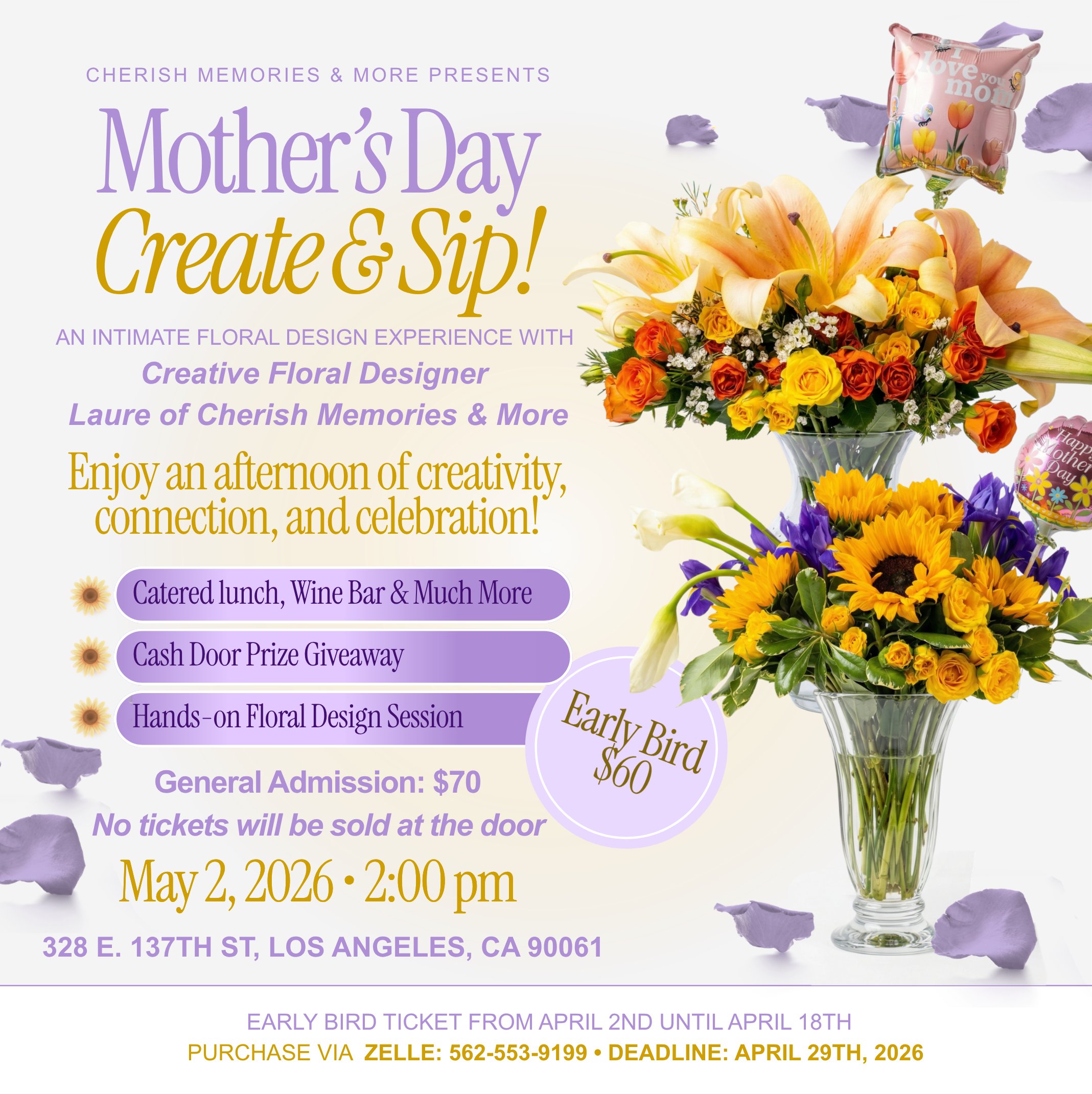 Mother's Day Create & Sip