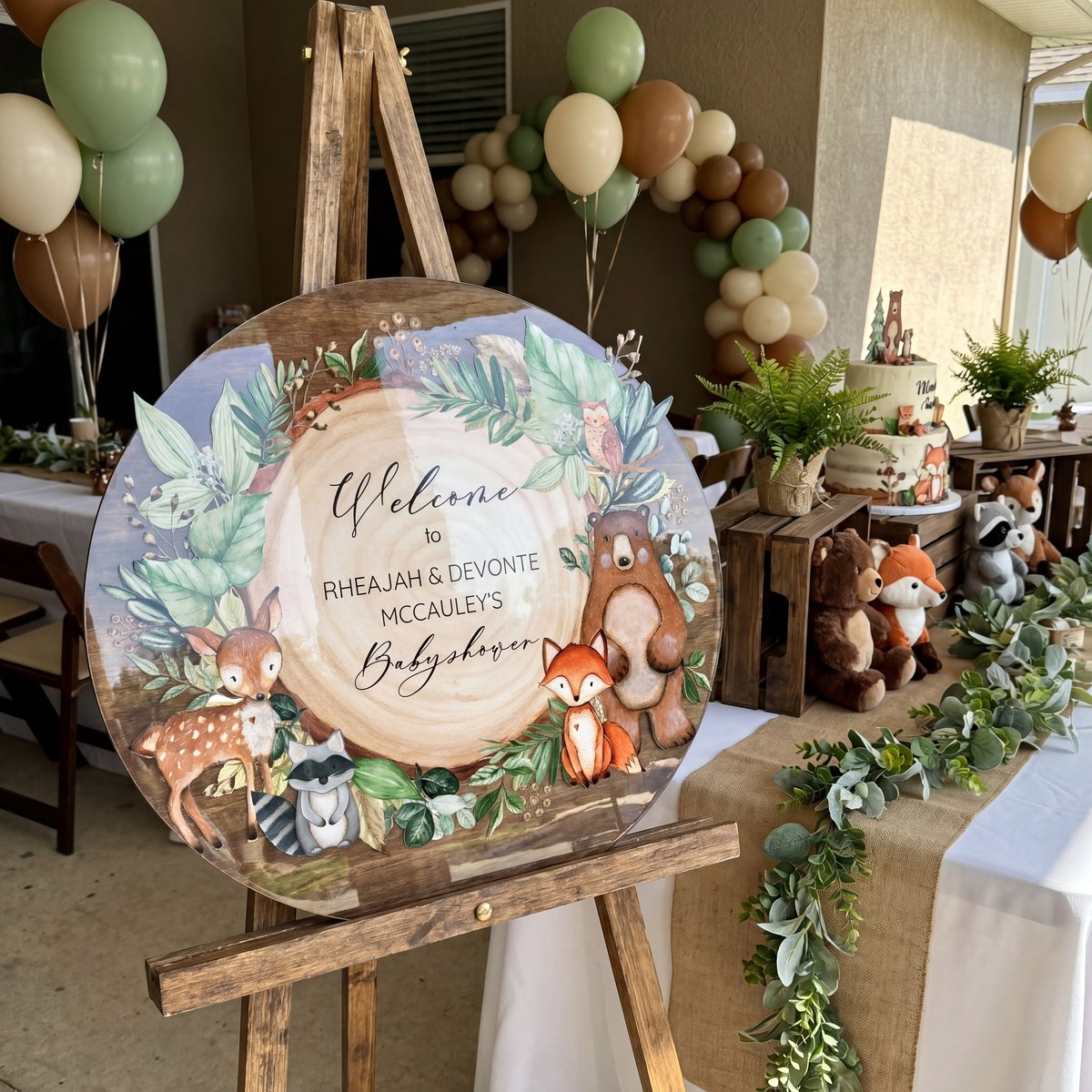 Custom event signage